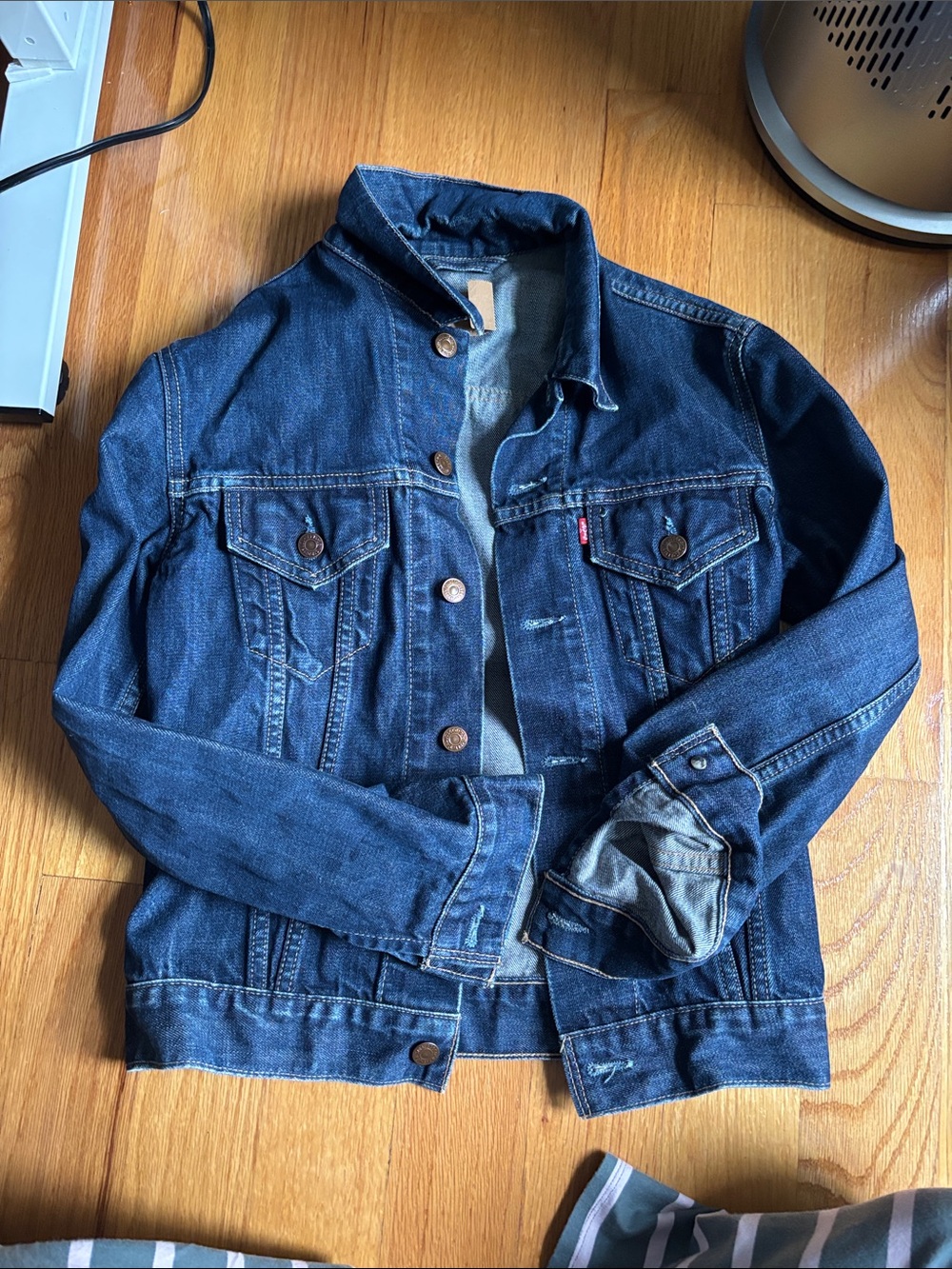 Levi's Indigo Blue Denim Jacket - Classic Trucker Style